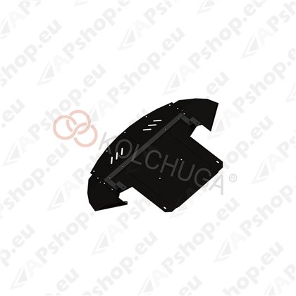 Kolchuga Steel Skid Plate Audi A8 2000 4,2 (Engine, Gearbox, Radiator Protection)