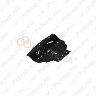 Стальная защита картера Kolchuga для BMW X3 2003-2010 3,0; 2.0D (закрывает двигатель частично, радиатор)
