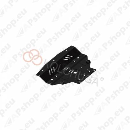 Kolchuga Steel Skid Plate BMW X3 2003-2010 3,0; 2.0D (Engine (Partially), Radiator Protection)