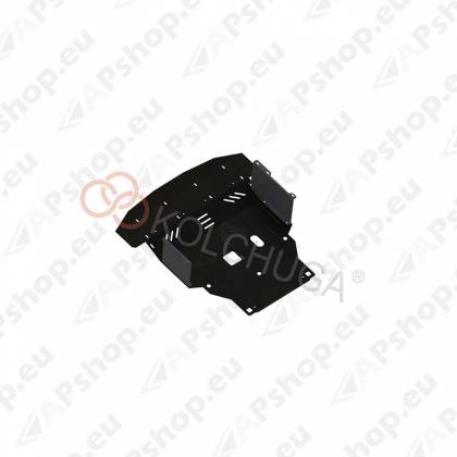 Kolchuga Steel Skid Plate Hyundai I-40 2011- 1,7 CRDI (Engine, Gearbox, Radiator Protection)