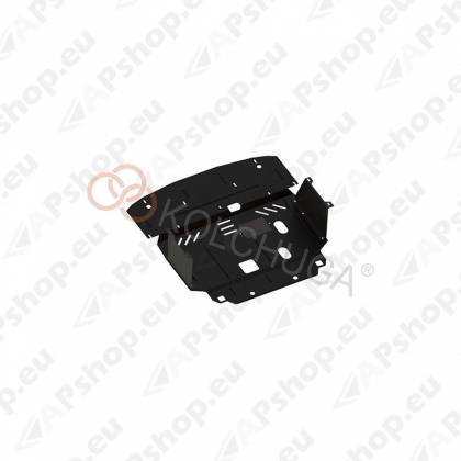 Kolchuga Steel Skid Plate Kia Ceed 2016-2018 1,6i; 1,6CRDI (Engine, Gearbox, Radiator Protection)