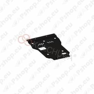 Стальная защита картера Kolchuga для Lexus GS 430 2005-2012 4,3; (закрывает двигатель, радиатор)