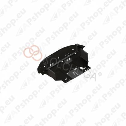 Kolchuga Steel Skid Plate Kia Sportage III 2010-2015 1,7 D 2,0 D (Engine, Gearbox, Radiator Protection)