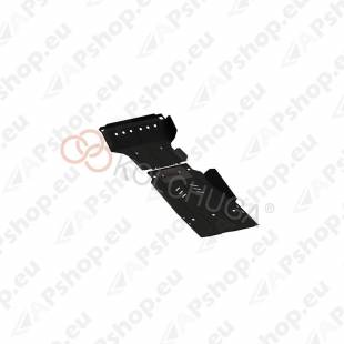 Стальная защита картера Kolchuga для Ssаng Yong Rexton 2001-2006 2,7XDI (закрывает двигатель, КПП, радиатор, раздатка)