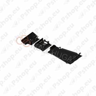 Стальная защита картера Kolchuga для Suzuki Jimny JB 2005-2012 1.3 (закрывает двигатель, КПП, радиатор, рулевые тяги, передний м