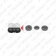 PID. SIL. RAKISE KOMPL. 2 JA 3 PIN. 3/8" REGULEERITAV KS TOOLS