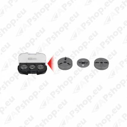 PID. SIL. RAKISE KOMPL. 2 JA 3 PIN. 3/8" REGULEERITAV KS TOOLS