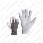 Leather/textile gloves