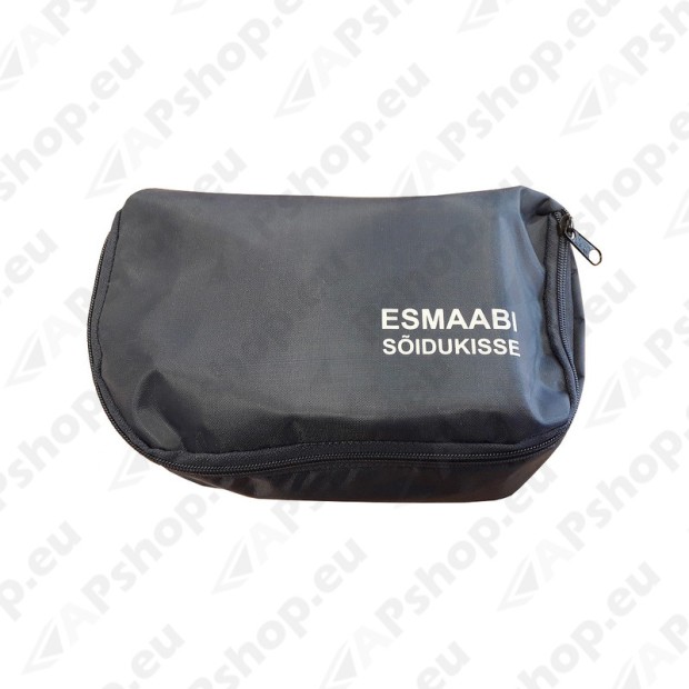 Fire extinguishers, first aid kits
