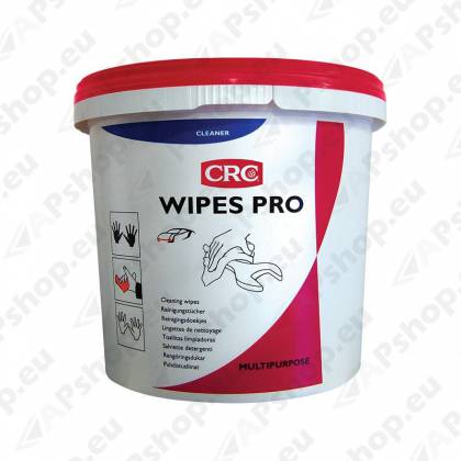 CRC WIPES PRO UNIVERSAALSED PUHASTUSLAPID 100TK/ÄMBER