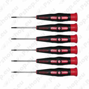 6-OS. MINI TORX KRUVIKEERAJATE KOMPLEKT T5-T10 TRIUMF
