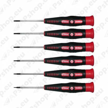 6-OS. MINI TORX KRUVIKEERAJATE KOMPLEKT T5-T10 TRIUMF