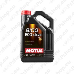 MOTUL 8100 ECO-CLEAN 0W20 5L