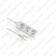 KONTORI PIKENDUSJUHE 3-PESA 5.0M 2X1.0MM2 (ILMA MAANDUSETA) VALGE ELGOTECH