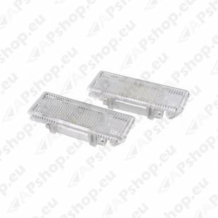 SALONGI JALARUUMI JA UKSEALUNE TULI LED BMW CANBUS 2TK M-TECH