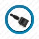 TPMS ANDUR SCHRADER EZ-GO 2.0 DELTA 433 MHZ. MUSTA AL.VENTIILIGA