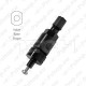 T-PRO HYBRID 3.5 TPMS ANDURI ALUMIINIUMVENTIIL. MUST