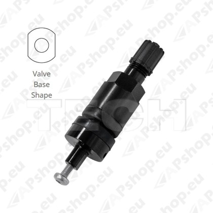 T-PRO HYBRID 3.5 TPMS ANDURI ALUMIINIUMVENTIIL. MUST