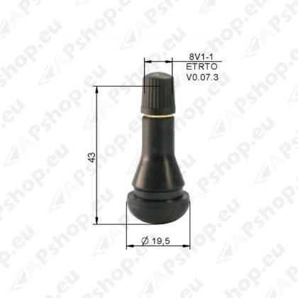 TL-VENTIILID V2-03-1 / TR413 KOOSTATUD. 100TK. (TÜV)