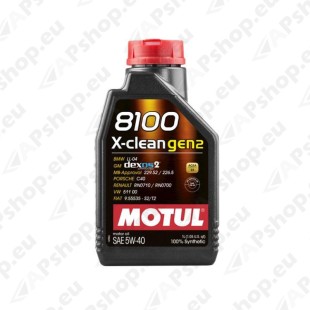 MOTUL 8100 X-CLEAN GEN2 5W40 1L