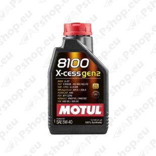 MOTUL 8100 X-CESS GEN2 5W40 1L