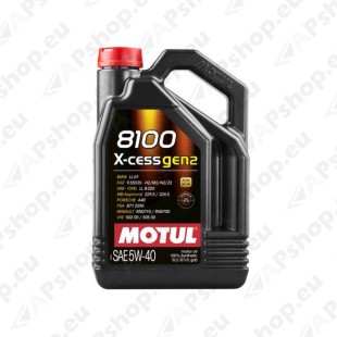 MOTUL 8100 X-CESS GEN2 5W40 5L