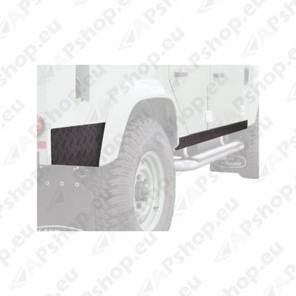 Front Runner Land Rover Defender 110 Sill Protector / Black BPLD003