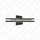Front Runner Land Rover Defender 110 Sill Protector / Black BPLD003