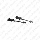 Front Runner Ford Ranger (2012-Current) Foot Rails FAFR001