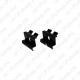 Front Runner Flush Rail Inner Grips / G GOFR036