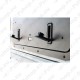 Front Runner Land Rover Defender Gullwing Window / Aluminium GWLD009