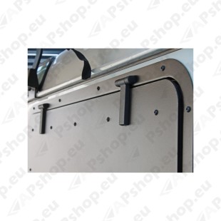 Front Runner Land Rover Defender Gullwing Window / Aluminium GWLD009