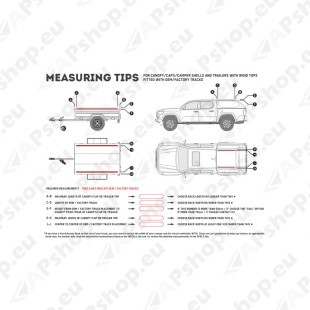Front Runner Canopy/TrailerSLIIRKitTall-NoTrack1345(W)X2772(L) KRCAT51TN