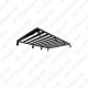 Front Runner Mercedes G-wagon G Class SLII Roof Rack Kit / Tall KRGWT04L