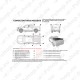Front Runner Pick-Up SLII Load Bed Rack Kit / 1425(W)X1560(L) KRLB011T