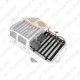 Front Runner Pick-Up SLII Load Bed Rack Kit / 1255(W)X1964(L) KRLB019T
