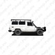 Front Runner Toyota Land Cruiser 78 SLII Roof Rack Kit KRTL025L