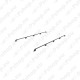 Front Runner Expedition Rail Kit - Sides - for 2368mm (L) Rack KRXS012