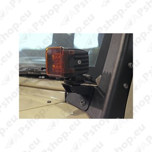 Front Runner Jeep Wrangler JK/JKU Windshield SpotLight Brackets RRAC014