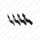 Front Runner Rack Adaptor Plates For Thule Slotted Load Bars RRAC017