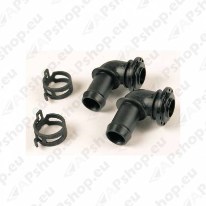 Webasto W1322833A Veeühendustoru Voolikuühendused 2x90°