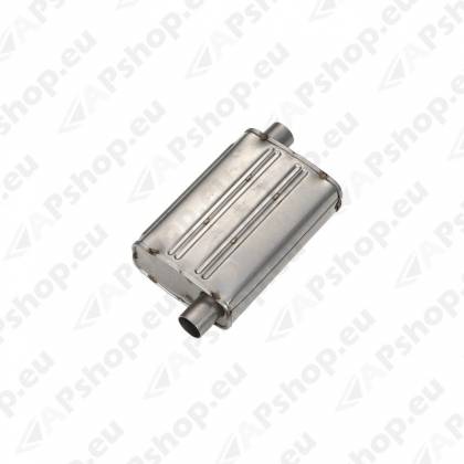Webasto W1320910A Väljalaske summuti 22mm L179, W45 roostevaba