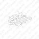 Winch mounting kit for Volkswagen Amarok up to 2016, incl. WARN Zeon 8 16-5380-PREM