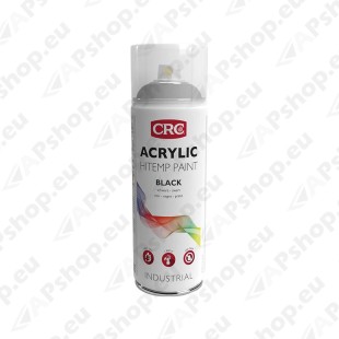 CRC ACRYL RAL +600C MUST HI-TEMP KUUMAKINDEL VÄRV 400ML/AE