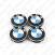 BMW PÖÖRLEV KAPSEL. 4TK. (OE:36122455268) 5X112 OE-VELGEDELE