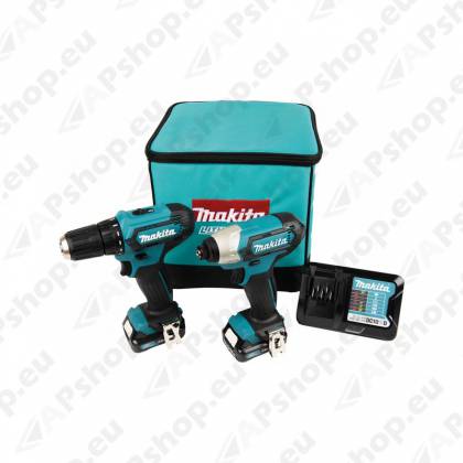 COMBOKIT 12V MAX. 2X2.0AH LI-ION (DF333D+TD110D) MAKITA