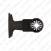 MULTITOOL RISTILÕIKAMISE SAETERA 65MM TMA052; HCS. STARLOCK. PUIDULE MAKITA