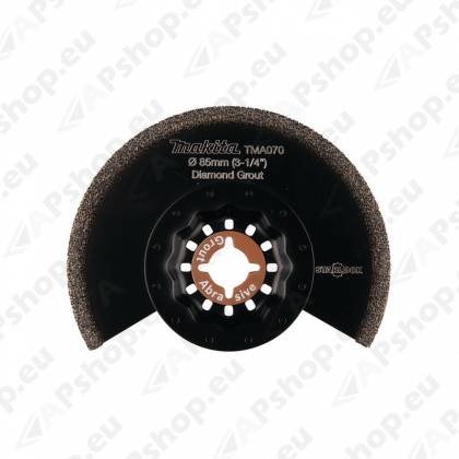 MULTITOOL TEEMANT SEGMENT SAETERA 85MM TMA070; DIAMOND. STARLOCK. PEHMEMAD PLAATMATERJALID