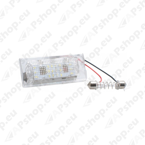 Model-specific LED license plate lights