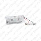 Model-specific LED license plate lights